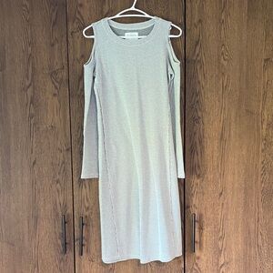 Sol Angeles Gray Sleeveless Dress